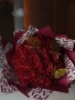 	„Ръчно създадена магия: букет от сатенени рози“, снимка 2