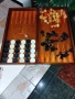 Шах48/48 с дървени фигури и  пулове, снимка 1