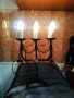 стара настолна лампа-свещник, снимка 4