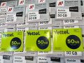 50GB интернет карта за 30дни на A1 и Yettel