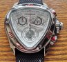 Foxbox Silver 0026 луксозен мъжки кварцов часовник, снимка 8