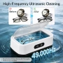Ултразвуков почистващ апарат, 49 000 Hz и UV, 650 мл, 5 режима, снимка 3