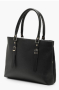 Дамска стилна чанта с двойна катарама 43/30см, снимка 1 - Чанти - 44773711