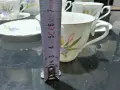Стар български костен порцелан Бононя сервиз за кафе , снимка 6