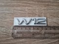 Ауди Audi W12 малък размер емблеми надписи, снимка 2
