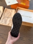 Louis Vuitton дамски сникърси маратонки обувки бели естествена кожа, снимка 11