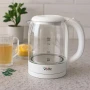 Електрическа кана Voltz, 2200W, 1.7л., Стъкло, снимка 4
