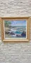 Българска картина- Морски Пейзаж- Наполеон Алеков 1950, снимка 1