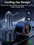 Ново USB C зарядно за кола 175W PD 100W бързо зареждане за iPhone и лаптопи, снимка 5