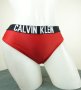 Calvin Klein M/L червена спортна бикина/бански с лека лъскавина, снимка 5