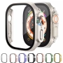 Apple Watch Ultra 3 2 1 / Series 11 10 8 6 5 4 / SE 3 2 1 / Твърд удароустойчив кейс с протектор, снимка 1