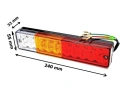 Комплект 2 броя LED диодни стопове за ремарке 12V, снимка 6