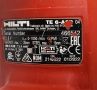 Hilti TE 6-A22 AVR - Акумулаторен безчетков перфоратор 22V, снимка 4