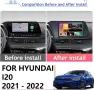 Мултимедия за Hyundai I20, 2021-2022, Android, Навигация, Carplay, Андроид Auto, Waze, i20, Хюндай, снимка 2