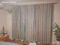 ново шарено перде/завеса-132х213см. , снимка 2