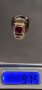 Мъжки златен пръстен с рубин, снимка 1