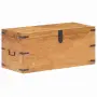 vidaXL Ракла, 90x40x40 см, акациево дърво масив, снимка 9