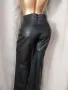 М Черен кожен панталон / чарлстон/, снимка 3