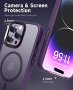 Нов 4 в 1 магнитен калъф за iPhone 14 Pro Max Съвместим с MagSafe , снимка 3