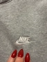 Нов оригинален памучен памук мъжки  суичър сив ватиран 100 % оригинален марков Nike nike Найк , снимка 4