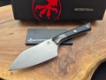 Фиксиран нож Microtech Santoku 3200-10BK,фултанг,G10, снимка 1