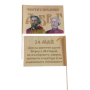Хартиено знаме с Кирил и Методий за 24 май-нов модел