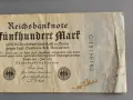 Райх банкнота - Германия - 500 марки | 1922г., снимка 3
