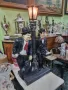 Страхотна голяма антикварна фигура статуетка лампа , снимка 1