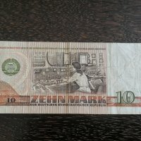 Банкнота - Германия - 10 марки | 1971г., снимка 2 - Нумизматика и бонистика - 30629945