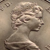 Монета Великобритания 25г. Елизабет втора и принц Филип 40427, снимка 6 - Нумизматика и бонистика - 42712035