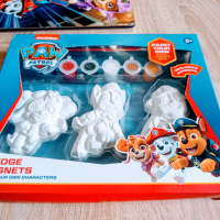 Paw Patrol" (Пес Патрул) фигурки за оцветяване и магнити , снимка 3 - Фигурки - 44718052