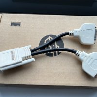 Кабел за видеокарта DMS-59 към DVI-I MOLEX, снимка 1 - Кабели и адаптери - 42590572