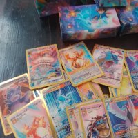 Pokemon карти 3D - 50бр. в пакет и покемон албуми, снимка 2 - Колекции - 42809502