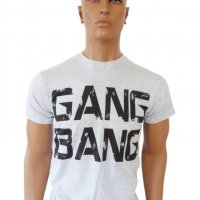 Тениска GANG-BANG N3236, снимка 2 - Тениски - 29801530