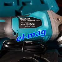 АКУМУЛАТОРЕН ЪГЛОШЛАЙФ Makita DGA404 18V 6,0 Ah, снимка 5 - Други инструменти - 31657672