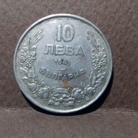 10лв.1943г., снимка 1 - Нумизматика и бонистика - 39447104