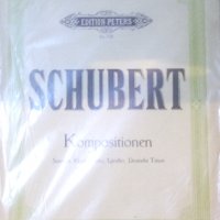Композиции на Шуберт (немски език), снимка 1 - Специализирана литература - 25571591