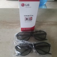 Продавам комклект оригинални 2бр.3D Очила на LG, снимка 2 - Стойки, 3D очила, аксесоари - 37796059