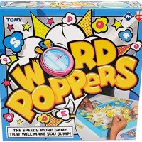 Нова TOMY Games Word Poppers игра с думи за деца и възрастни Подарък, снимка 1 - Образователни игри - 42314669