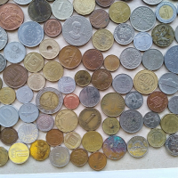 Лот стари монети от целия свят, снимка 4 - Нумизматика и бонистика - 36403885