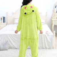 Пухкава пижама, Костюми тип onesie и kigurumi, жабче, снимка 2 - Пижами - 38312208