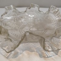 Бяло къдраво стъкло, снимка 5 - Антикварни и старинни предмети - 29675283