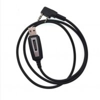 USB кабел за копиране и програмиране BAOFENG, Два жака, Дълъг кабел, Черен, снимка 4 - Друга електроника - 37512486