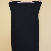 Черна рокля с златист синджир , снимка 7 - Рокли - 40601738