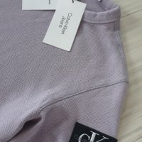 Calvin Klein Jeans CKJ Pique Cotton Mens Size S НОВО! ОРИГИНАЛНА Тениска!, снимка 1 - Тениски - 44498557