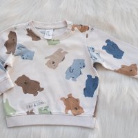 Бебешки дрехи H&M 9-12 месеца, снимка 4 - Комплекти за бебе - 42814295