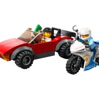 LEGO® City Police 60392 - Преследване с полицейски мотоциклет, снимка 3 - Конструктори - 40574595