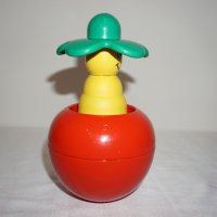 Vintage Рядка LEGO Музикална играчка ябълка Primo Duplo Musical Apple Toy 2973 Roly Poly, снимка 13 - Колекции - 44225955