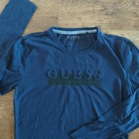 Guess Tee Shirt Manches Longues - страхотна мъжка блуза М, снимка 4 - Блузи - 44313794