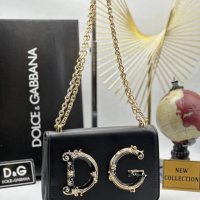 Луксозна Черна чанта Dolce&Gabbana/SG82S, снимка 1 - Чанти - 42824072